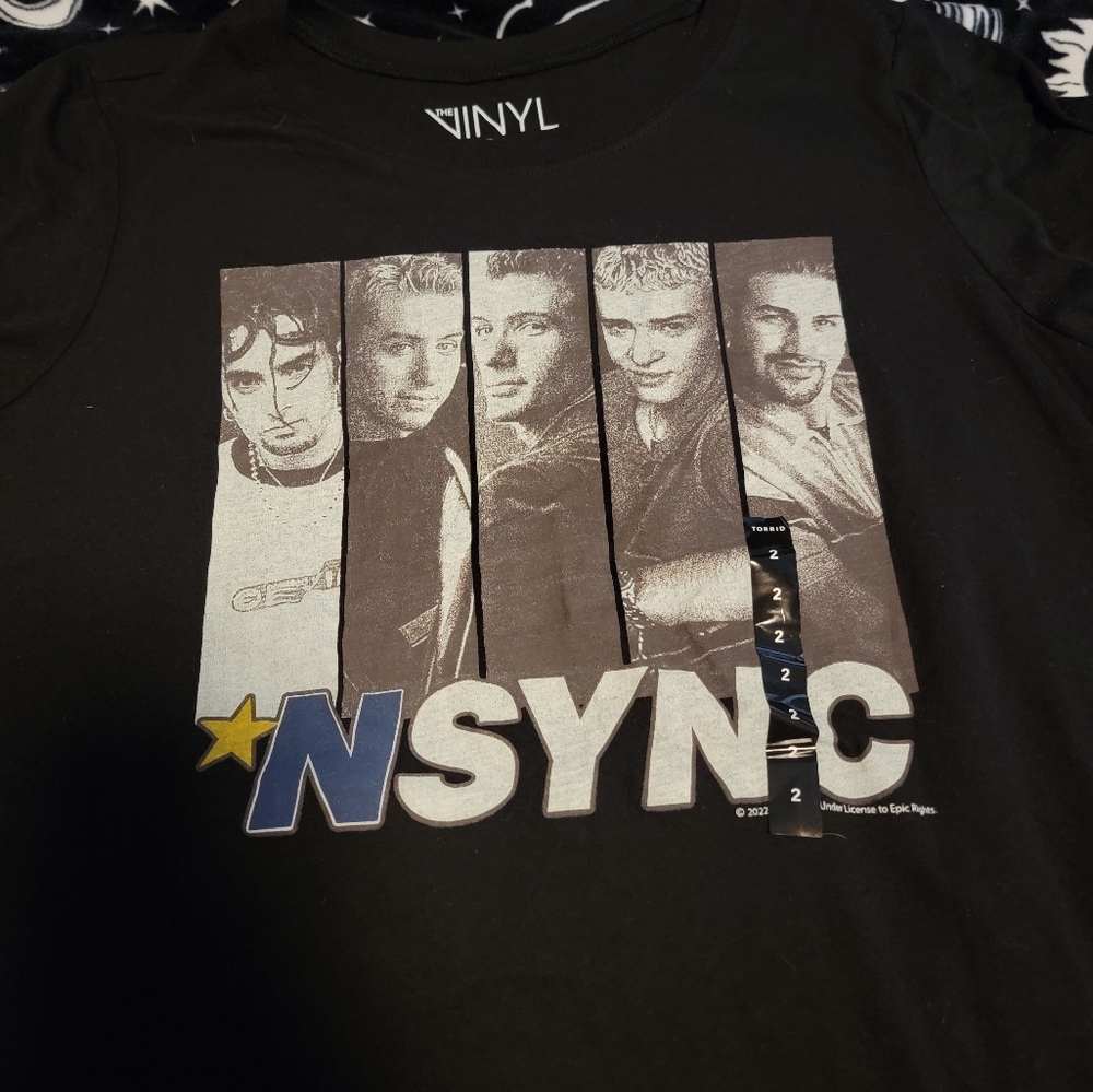 Black NSYNC Graphic T-Shirt